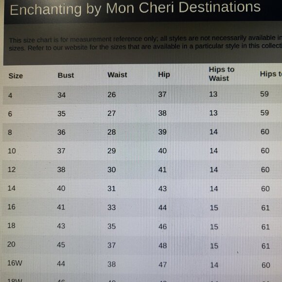 NWT~$935~MONCHERI~6/8~IVORY EMBROIDERED LACE BEADED FIT & FLARE WEDDING DRESS - Picture 16 of 16